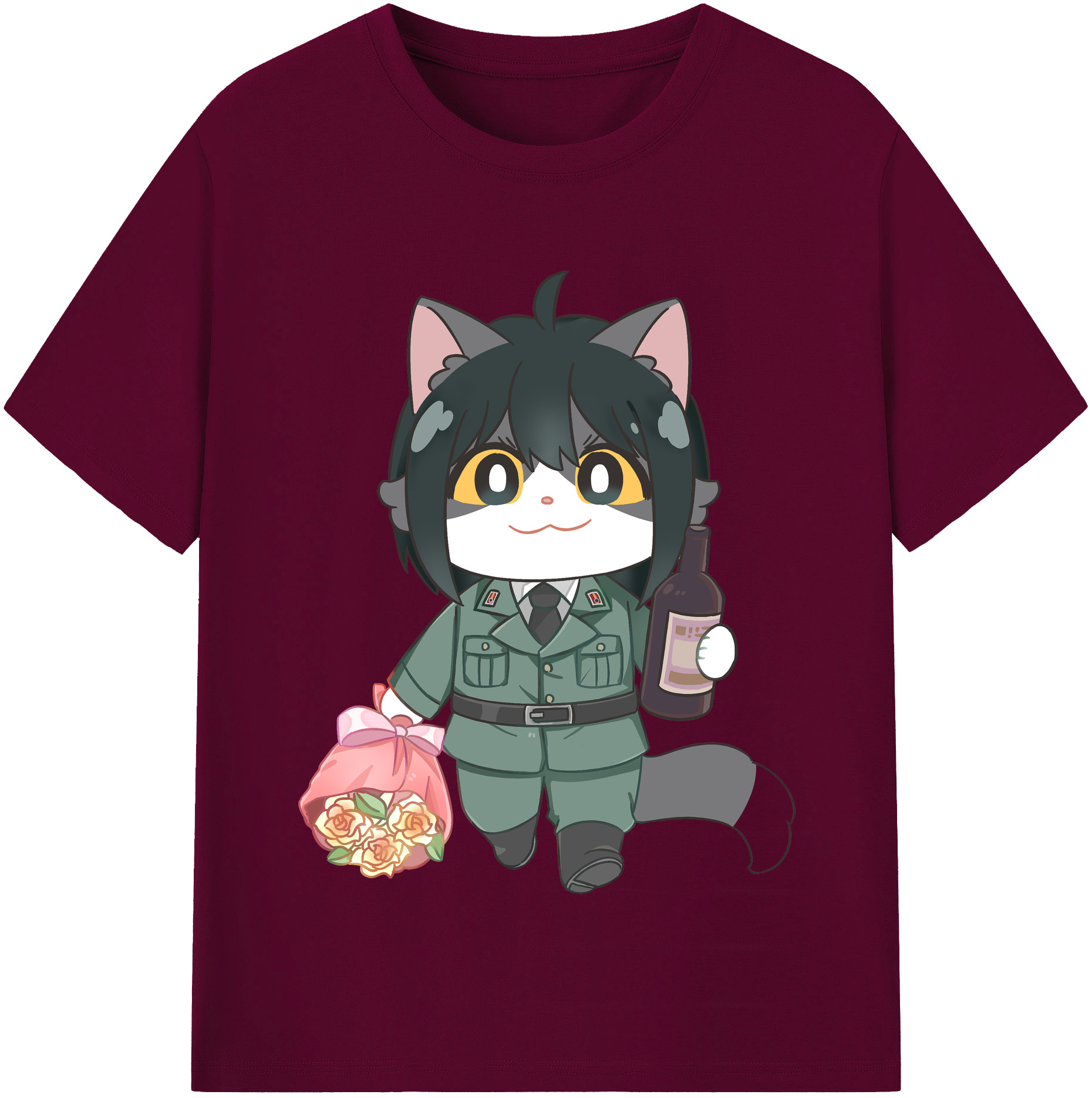 （画像用） SPY×FAMILY间谍家家酒 レディースカジュアルプリントTシャツ（綿100％）